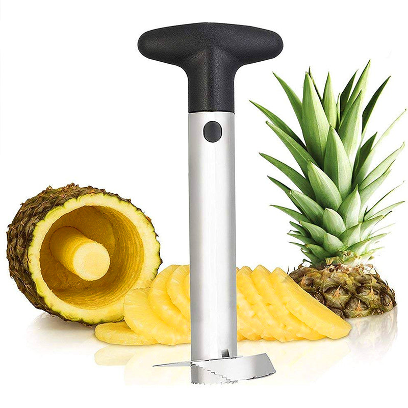Pineapple Corer Pineapple Cutter with Sharp Thicker Blade Stainless Pineapple Slicer