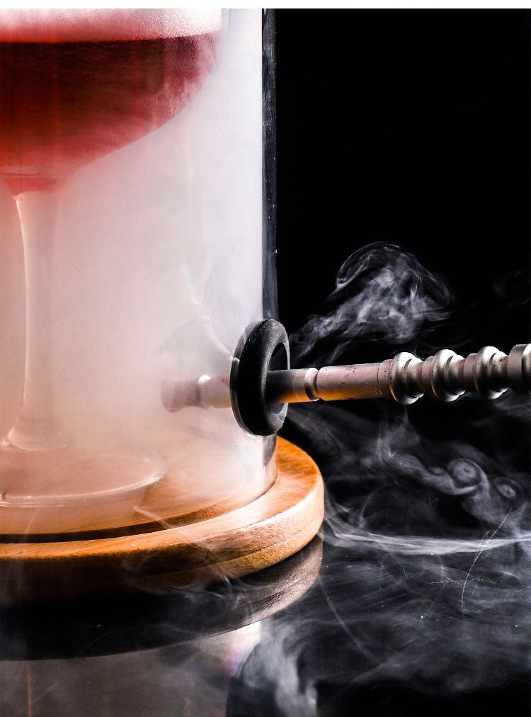 Plastic Smoky Hood Molecular Cocktail Special Smoky Gun Accessory Tool Bartender Smoky Hood Cooking Hood