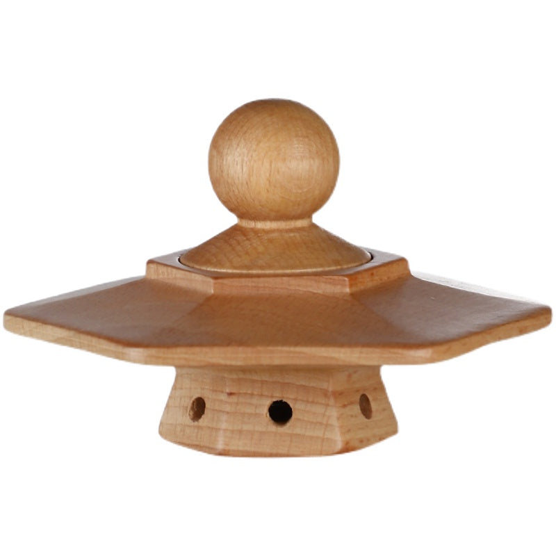 Creative Cocktail Smoked Wood Cover Hexagonal Smoked Cover Bar Bartender Aroma Molecule Wood Cover Sawdust Smoker