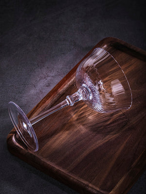 Hand Blown Crystal Martini Glasses,Round Cocktail Glasses with Stem, Fancy Cocktail Gifts, Perfect for Drinking Cocktails, Margarita