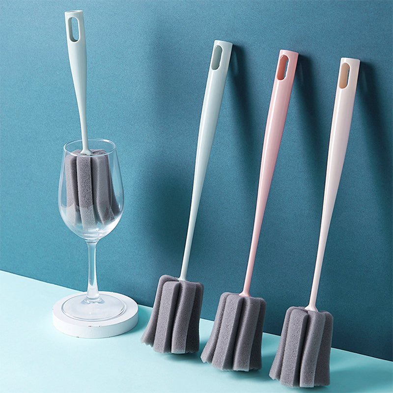 Sponge Cup Washing Brush Bar Special Household Cup Washing Brush Cleaning Brush