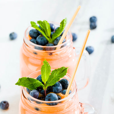 Natural Straw Thin Straw Environmentally Friendly Degradable Straw Bar Creative Disposable Cold Drink Coffee Juice Small Straw