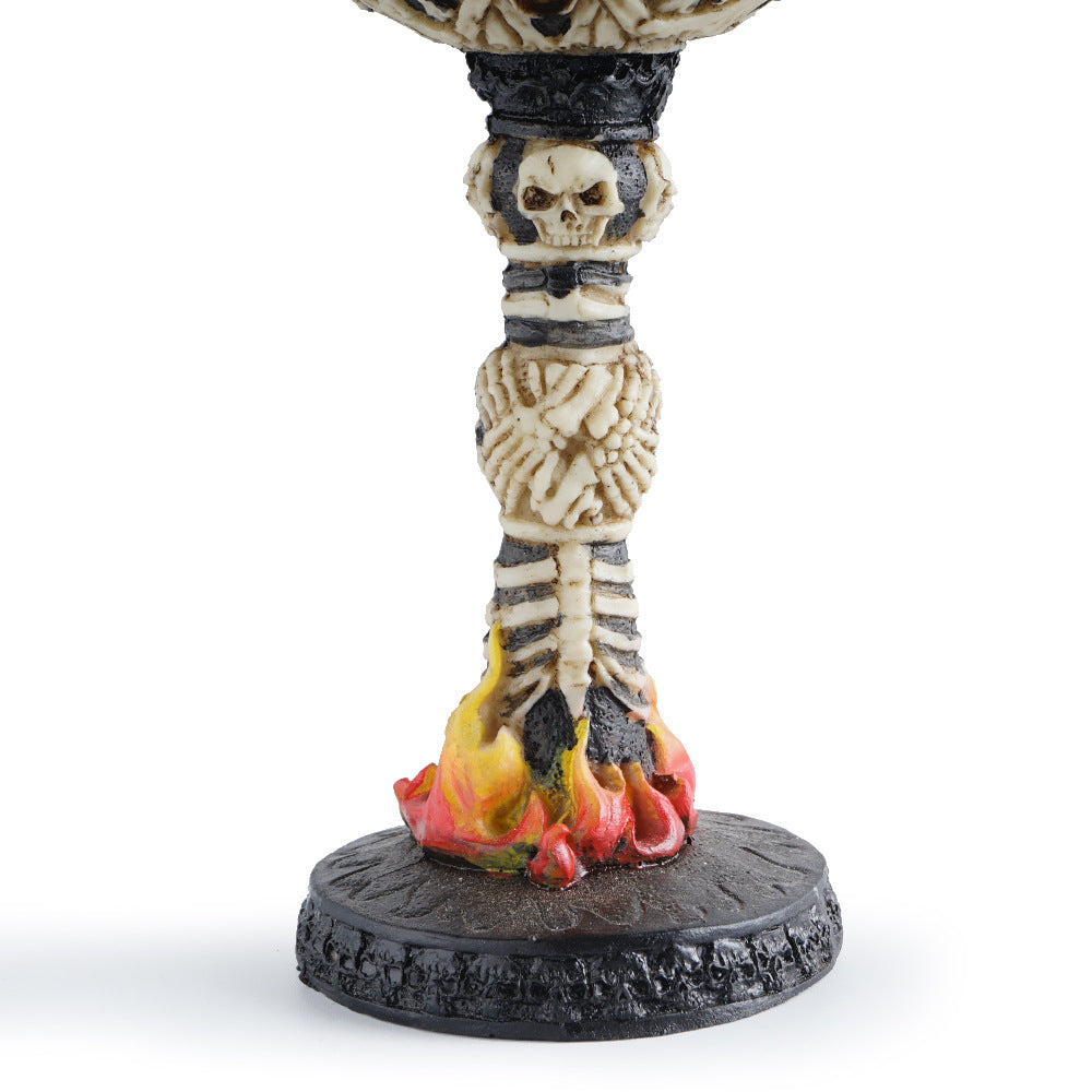 Skull Head Wine Glass Resin Halloween Gift Original Single Game of Rights Home Decoration Skull
