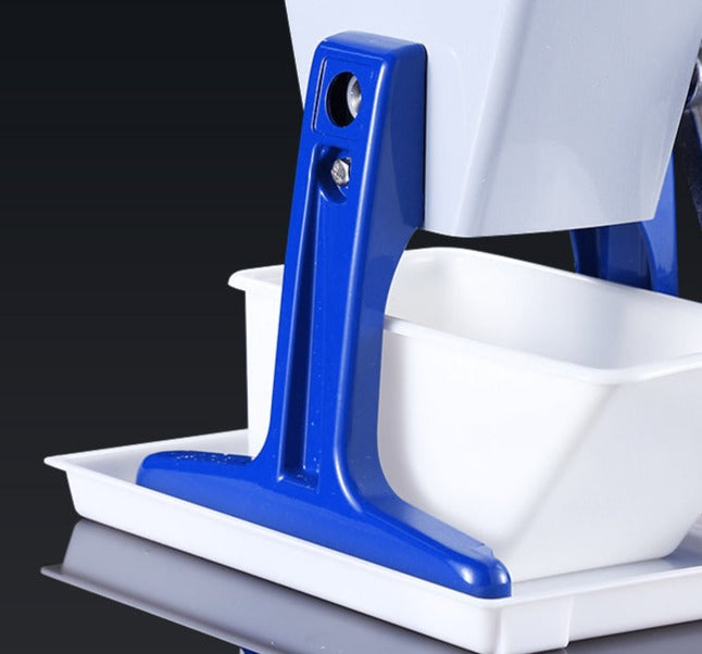 Bar Commercial Manual Ice Crusher Cocktail Ice Shaved Ice Machine Particle Ice