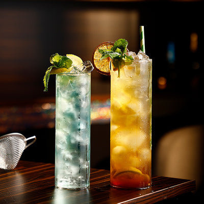 580ML Tall Water Juice Beverage Drinking Highball Glasses Water,Juice,Beer,Wine,Beverages,Cocktails and Mixed Drinks