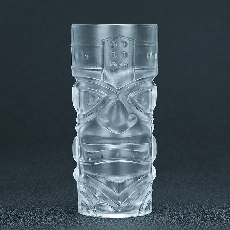 Lead-Free Glass TIKI Cup Face Wine Glass Zombie Cocktail Cup Juice Cup Milk Cup Water Cup