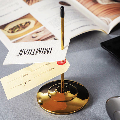 Menu Inserter Restaurant Single Pin Holder Pin Collection Document Fork Pin Subpoena Clip Bar Supplies