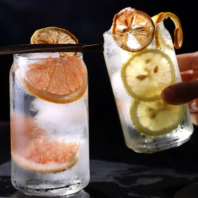 500ML Can Shaped Glass, Cola Cocktail Whiskey Wine Glasses, Shaped Drinking Glasses