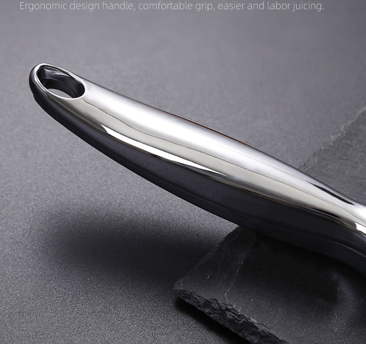 Large Lemon Juicer Stainless Steel - Sturdy Manual Citrus Juicer, Heavy Duty Solids Manual Squeezer