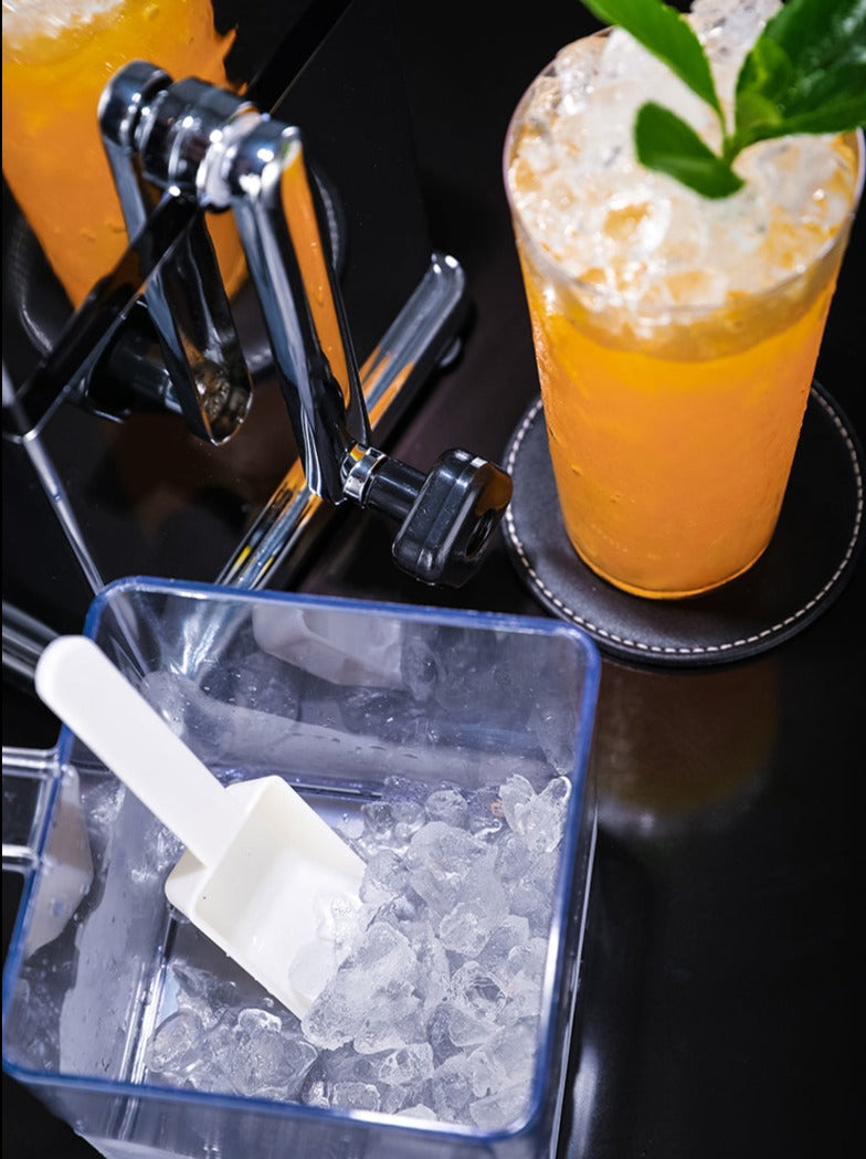 Stainless Steel Hand Shaker Ice Crusher Bar Cocktail Particle Ice Crusher Small Commercial