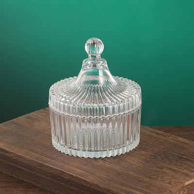 Yurt Style-European-Style Royal Engraved Spice Box Candy Jar Dried Fruit Dish Decoration Box Spice Box Bar Utensils