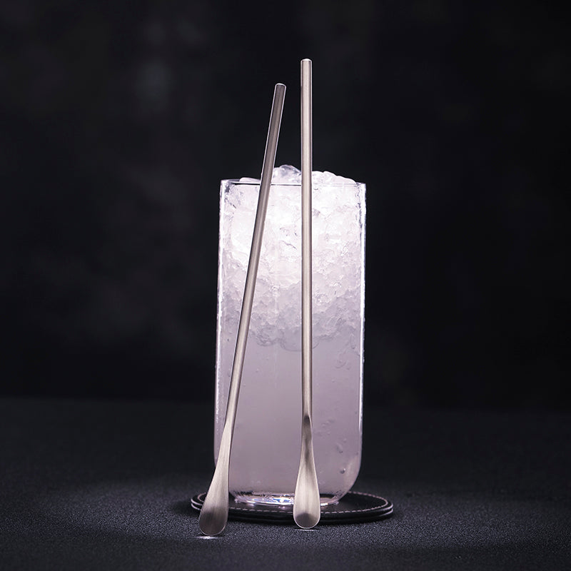 304 Stainless Steel with Spoon Stirring Rod Stirring Spoon Stick Cocktail Metal Bar Spoon Bartending Spoon