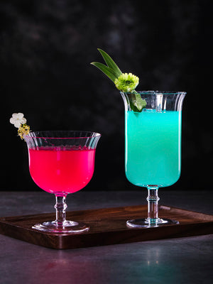 Cocktail Glasses with Short Stem,Drinking Glass Tumbler Water Juice Cocktail Heat Resisting Glass Colin Cup Bar Kitchen