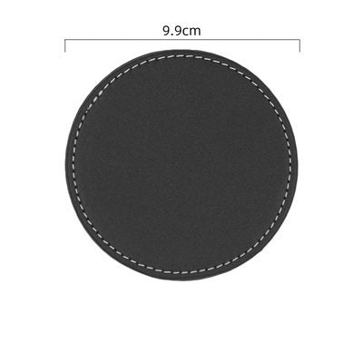 High Quality Coasters Coffee Tea Cup Leather Coasters for Drinks