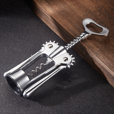 Wholesale Silver Wine Opener Used in Kitchen Restaurant and Bars Stainless Steel Wine Opener