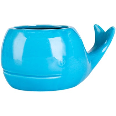 Whale Ceramic Cup Cute Blue Whale Wine Glass Creative Personality Cocktail Glass TIKI Wine Glass