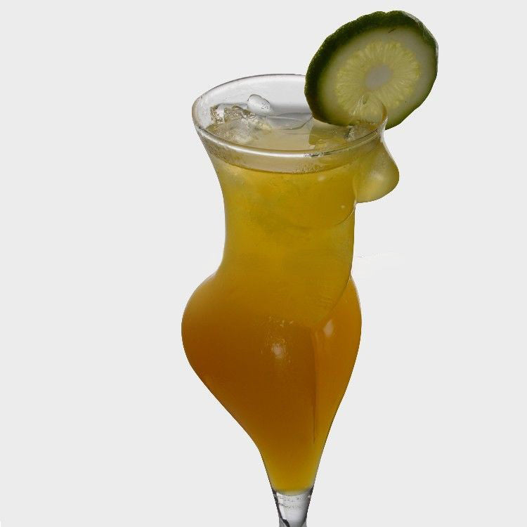 Naked Women Cocktail Glass Crystal Whiskey Glass Transparent Human Body Cup Creative Unique Sexy Beauty Body Cup