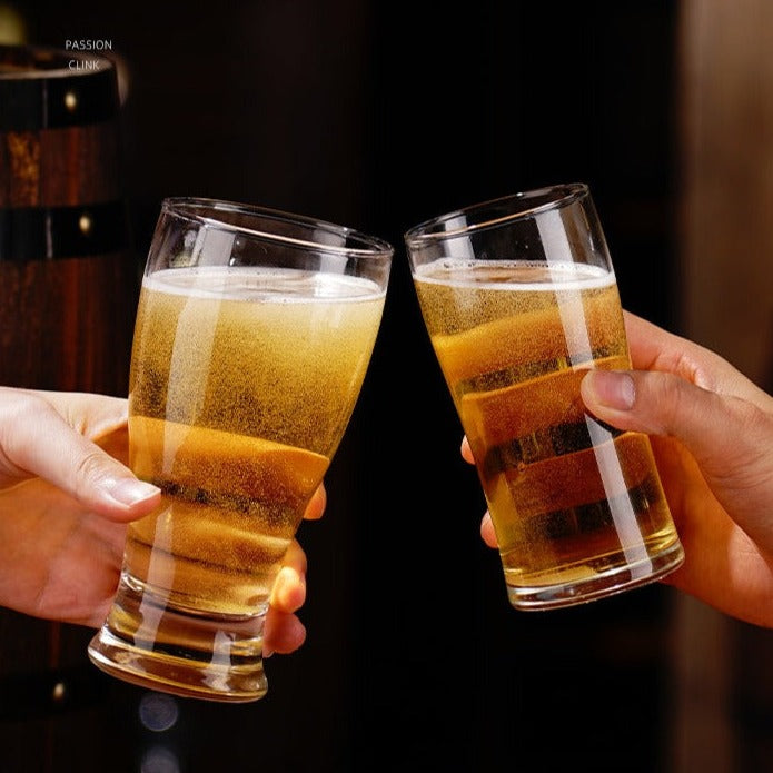 Creative Large-Capacity Craft Beer Mug Personality Mug Glass Draft Beer Mug Commercial Household