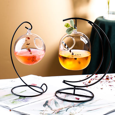 Creative Hanging Spherical Cocktail Glass,Fancy Whikey Wine Cup