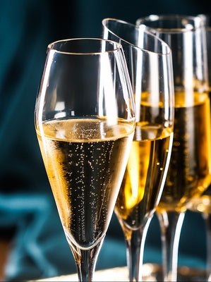 Fashion Champagne Glasses Clear Crystal Tasting Glasses for Wedding Party