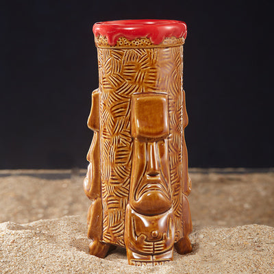 TiKi Mug Hawaiian Cocktail Mug Ceramic Mug Zombie Mug