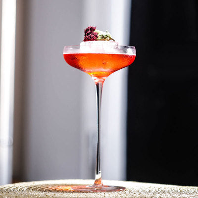 Premium Strong Crystal Martini Glasses,Champagne Saucer Glasses