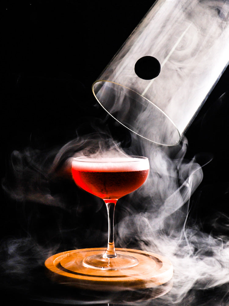 Plastic Smoky Hood Molecular Cocktail Special Smoky Gun Accessory Tool Bartender Smoky Hood Cooking Hood