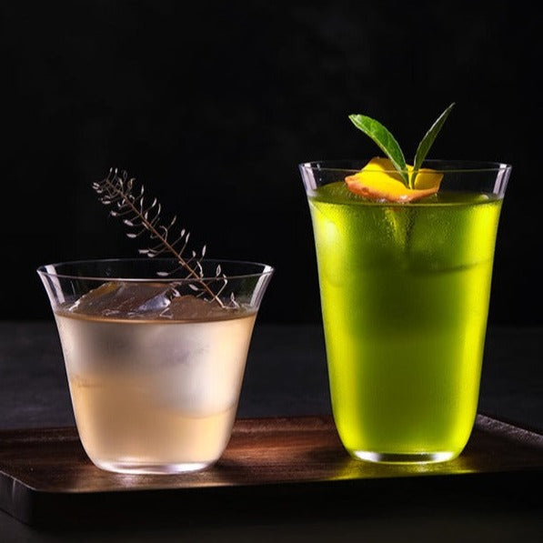 280ML Classical Drinking Glasses,Crystal Clear Whiskey Glass for Water,Juice,Beer