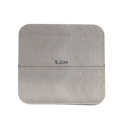 Stainless Steel Metal Coaster Creative Custom Bar Hotel Beer Cocktail Glass Water Cup Coaster