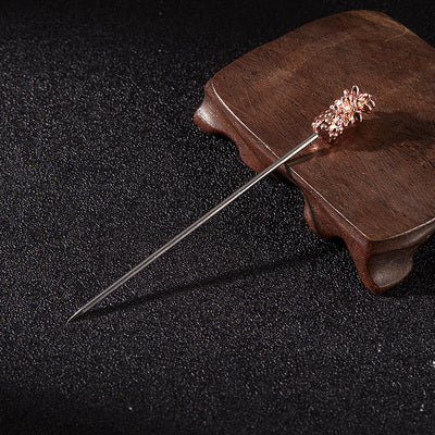 Stainless Steel Cocktail Sign Wine Needle Creative Martini Olive Sign Bartender Decoration Items Fruit Fork