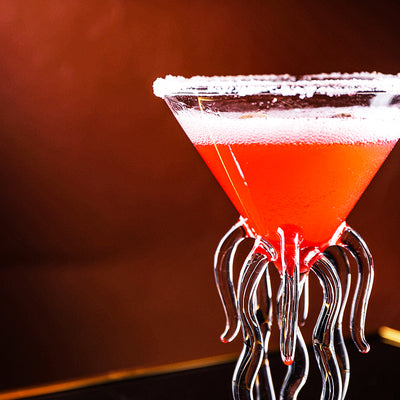 Creative Octopus Martini Glass Creative Cocktail Drinkware Bar Goblet Tools