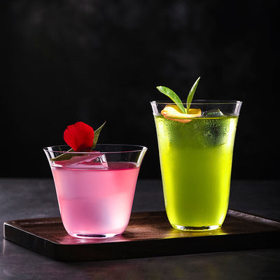 280ML Classical Drinking Glasses,Crystal Clear Whiskey Glass for Water,Juice,Beer