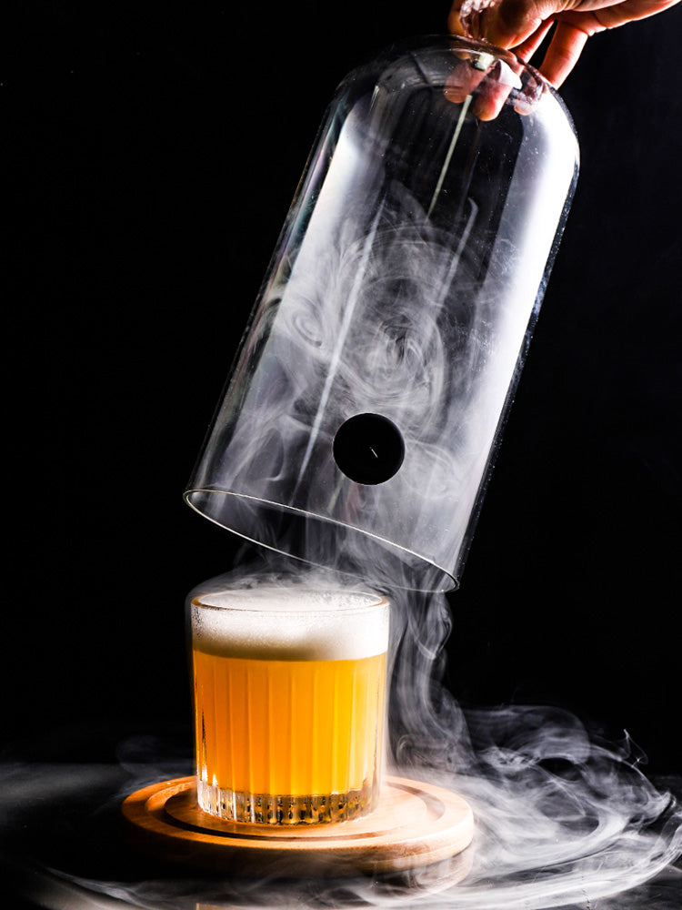 Plastic Smoky Hood Molecular Cocktail Special Smoky Gun Accessory Tool Bartender Smoky Hood Cooking Hood