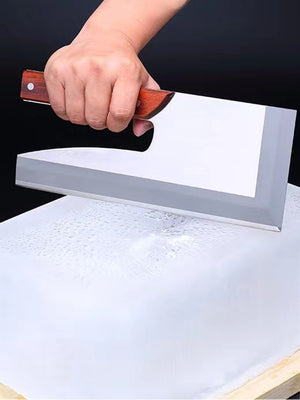Bartender Professional Ice Cube Knife Japanese-Style Split Ice Knife Handmade Ice Crusher