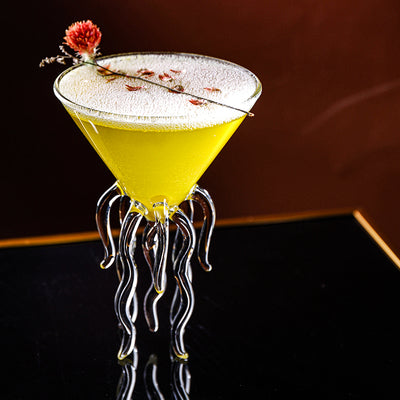 Creative Octopus Martini Glass Creative Cocktail Drinkware Bar Goblet Tools