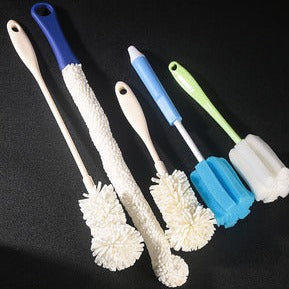 Sponge Cup Brush Kitchen Long Handle Decontamination Brush Insulation Cup Wall Breaker Cleaning Brush Cup Artifact