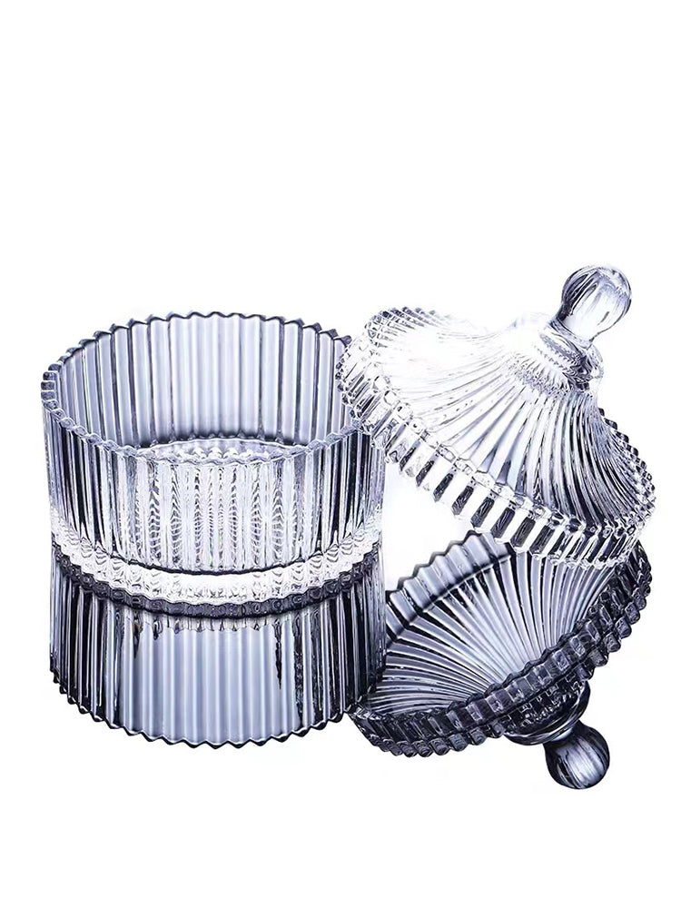 Yurt Style-European-Style Royal Engraved Spice Box Candy Jar Dried Fruit Dish Decoration Box Spice Box Bar Utensils