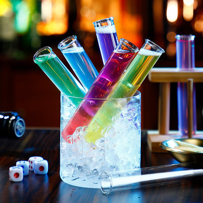 Cocktail Glass Test Tubes,Party and Home Decorations,Cocktail