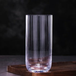 Striped Highball Glasses,Crystal Glass Wine Glasses,Mojito Glass Cups,Collins Bar Glassware, and Mixed Drink Cocktail