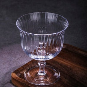 Classic Clear Goblet Wine Glasses for Iced Tea Beverage stemmed Cups Soda Juice Water Liquor