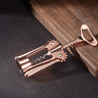 Rose Gold Metal Wine Opener Kitchen Tool Bottle Openers Wine Opener