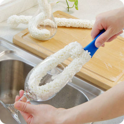 Bar Sponge Cup Washing Brush Does Not Hurt The Cup Brush Kitchen Cleaning Telescopic Decanter Brush Cleaning Utensils