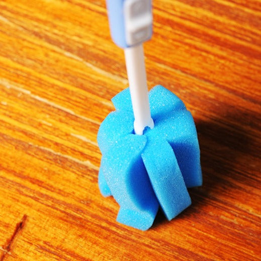 Bar Counter Cup Washing Brush Retractable Glass Cup Brush Cleaning Cup Brush Soft Cup Brush