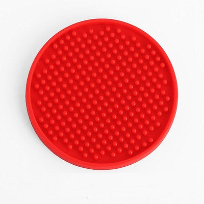 Silicone Beer Coasters Tea Cup Circle Coasters Silicone Drinks Coasters
