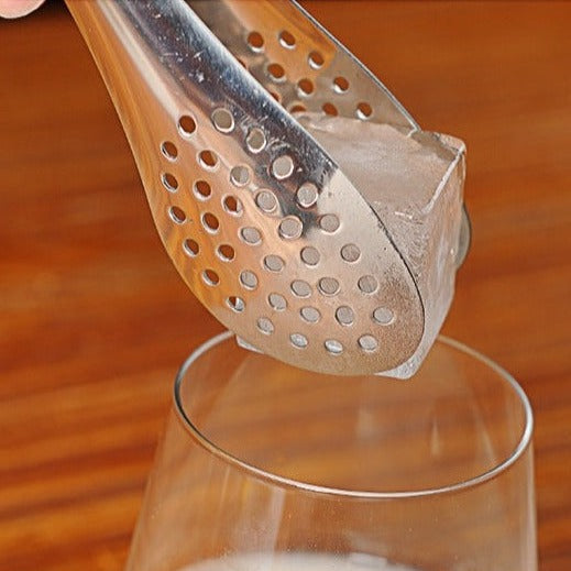 Mixing Stainless Steel Ice Clip Large Ice Ball Ice Cube Clip Large Ice Ball Filter Ice Clip Mesh Bread Clip
