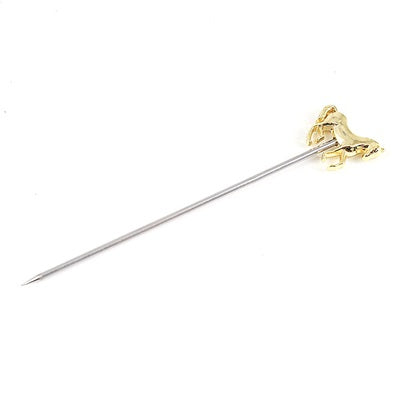 Gilt Martini Needle Olive Pick Decorated Gold Wine Needle Wine Pick Fruit Pick