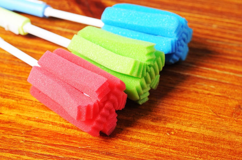Bar Counter Cup Washing Brush Retractable Glass Cup Brush Cleaning Cup Brush Soft Cup Brush