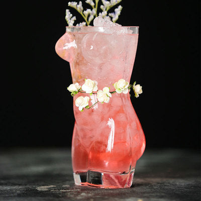Naked Women Whiskey Glass Creative Human Body Cocktail Glass Cup Unique Sexy Beauty Body Cup
