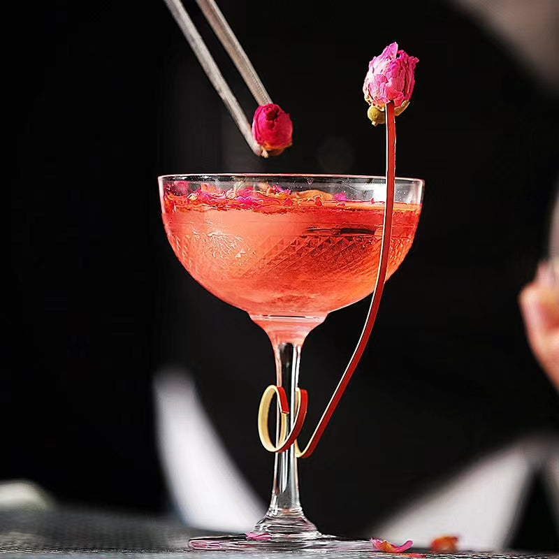12cm Ring Head Cocktail Stick Cocktail Needle Olive Stick Fruit Stick Decoration