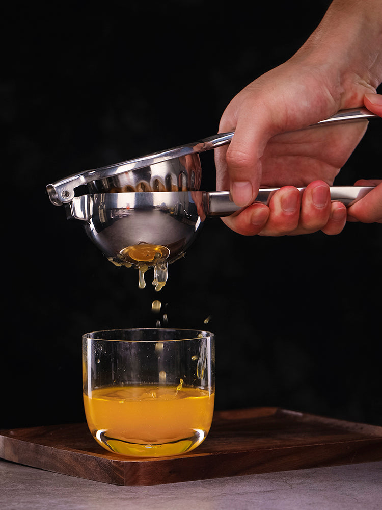 Upgraded Lemon Citrus Juicer Stainless Steel 304 Manual Squeezer for Bar Kitchen